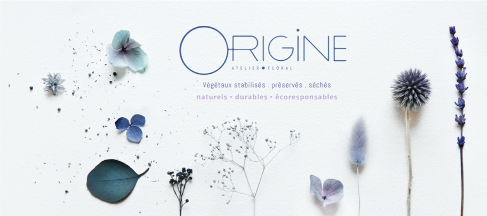 Atelier Origine - Fleurs bleues